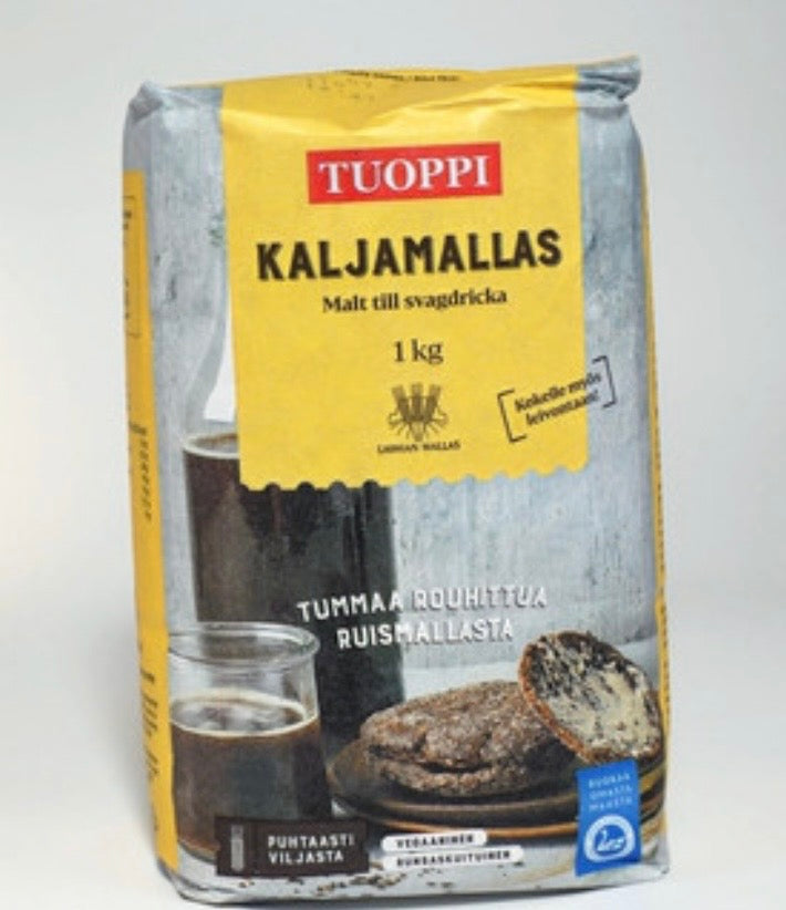 Tuoppi Kaljamallas – Mørk Rugmalt 1kg